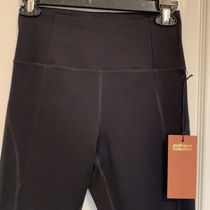 NWT Girlfriend Collective High Rise Legging Black Small